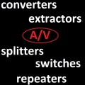 Αναμεταδότες-Μετατροπείς-Εξαγωγείς-Splitters-Switches Ήχου/Εικόνας